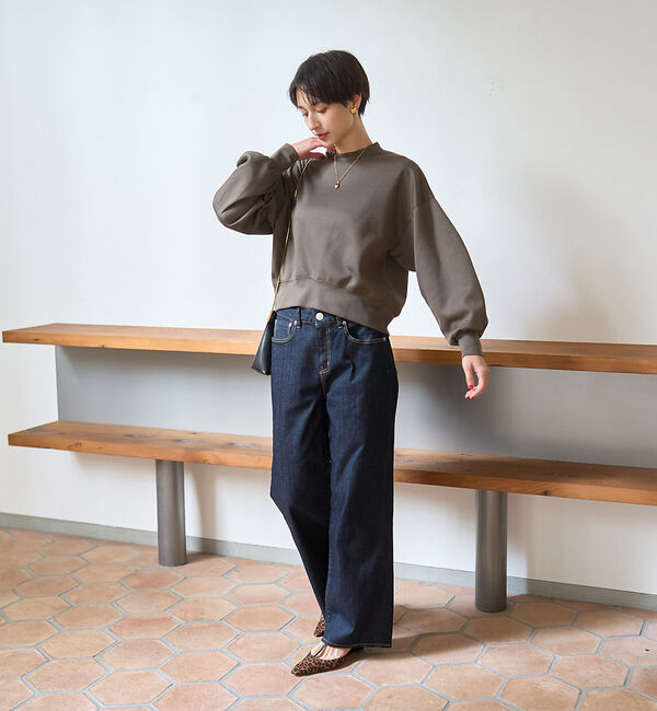 Rouge vif「【2025AW新色登場】ダンボールショートスウェット」|スウェット・ジャージ|