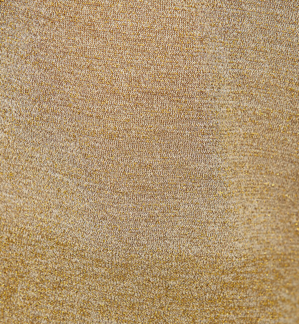 qualite「【夏の羽織りにおすすめ】ラメハイゲージニットカーデ」|カーディガン|