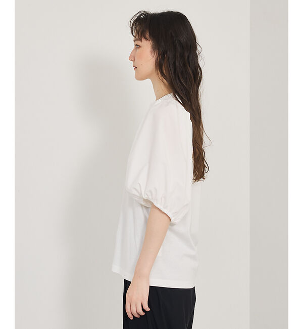 qualite「タフタスリーブプルオーバー」|Tシャツ・カットソー|