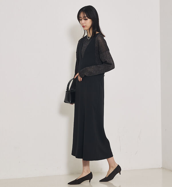 qualite「【オールシーズン大活躍】ナローロングワンピース」|ワンピース|