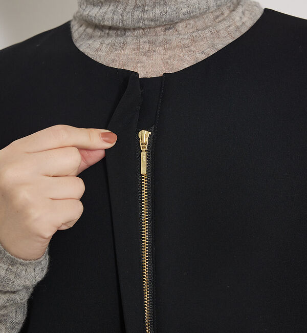 qualite「【オールシーズン大活躍】ダブルサテンオールインワン」|オールインワン|