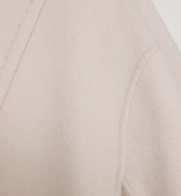 qualite「【毛玉になりにくい】ダブルフェイスチェスターコート」|その他|