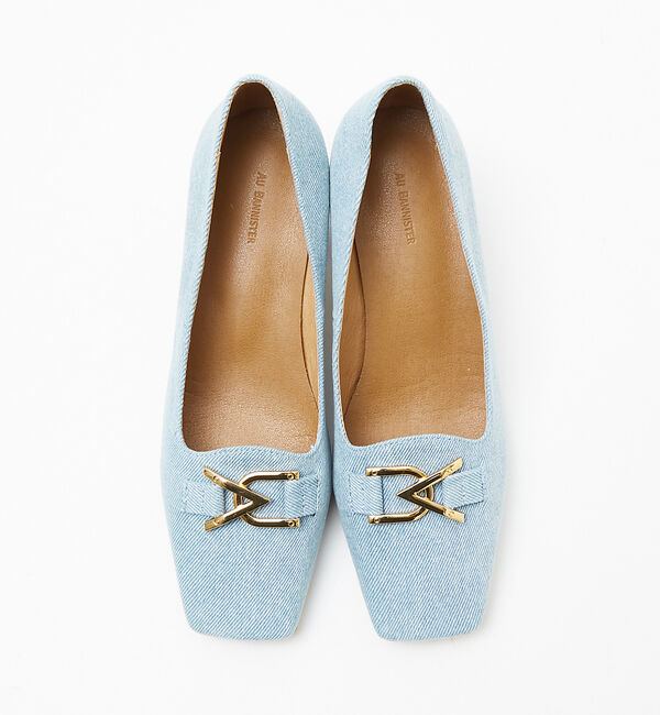 AU BANNISTER「【アイコニックシリーズ】甲深パンプス」|パンプス|