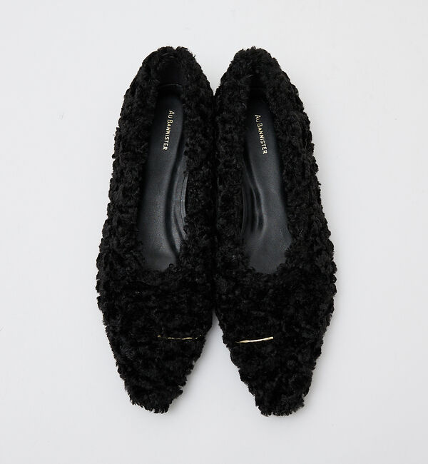 AU BANNISTER「メタルモチーフ フラットパンプス」|パンプス|