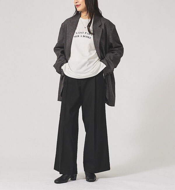 AU BANNISTER「サイドニットブーティー」|ショートブーツ|