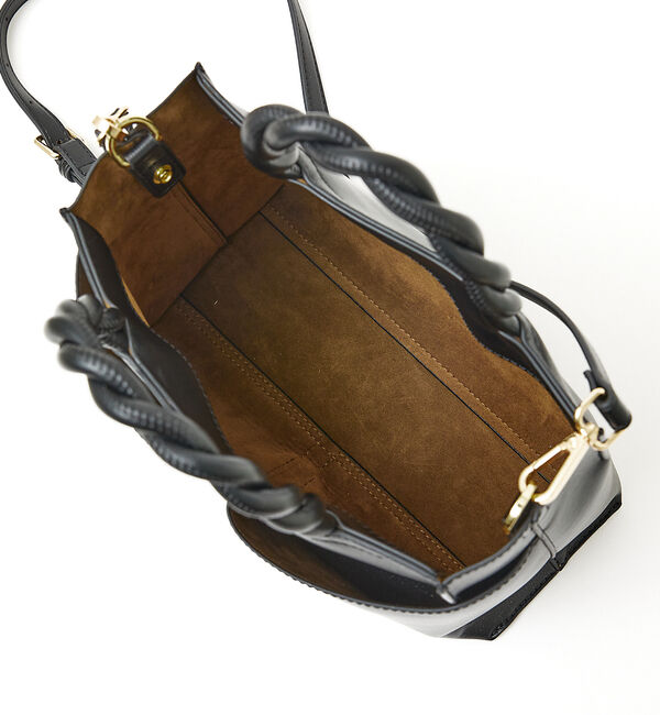 LOWELL things「TWISTE/ダブルポケットファー2WAYトート M」|ショルダー・メッセンジャー|