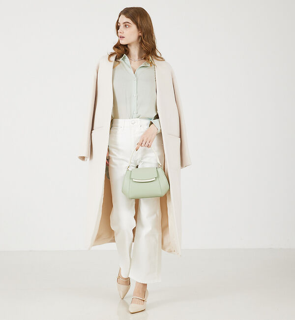 LOWELL things「Bijou/レザーTOPハンドル2WAYショルダーバッグ」|ショルダー・メッセンジャー|