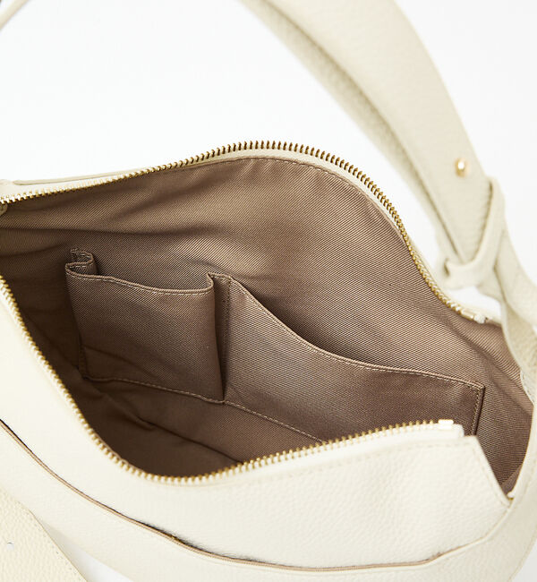 LOWELL things「【VERY掲載】Mois/レザーハーフMOONショルダー」|ショルダー・メッセンジャー|