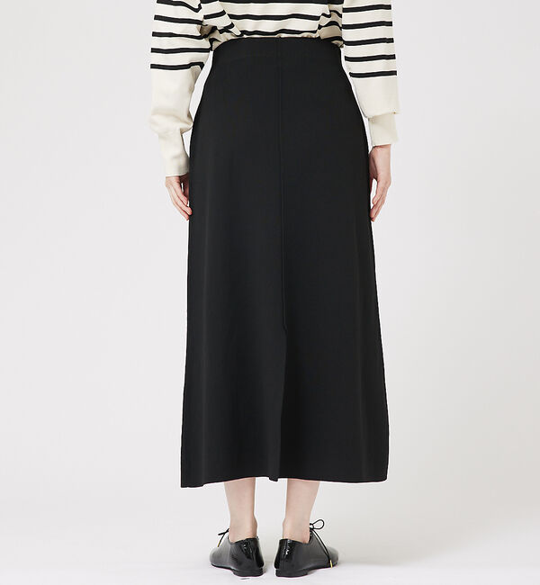 abahouse mavie「【セットアップ対応】セミフレアニットスカート」|スカート|