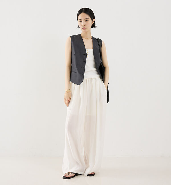 The Store by C' 「【POLO RALPH LAUREN 】RAQUEL／レザーフリップフロップ」|サンダル|