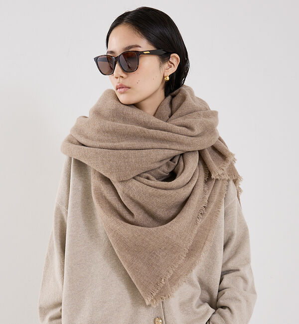 The Store by C' 「【douce gloire】【別注】MIA Plain Solid Stole／」|マフラー|