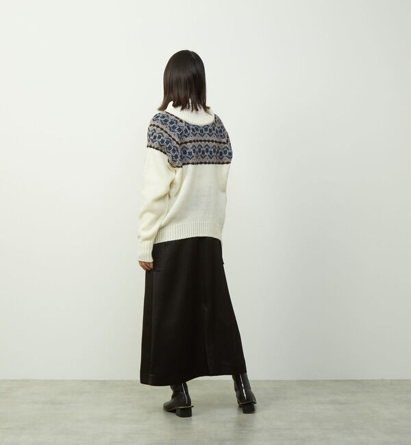 Soffitto「2WAYバックオープンジャガードニット」|ニット・セーター|