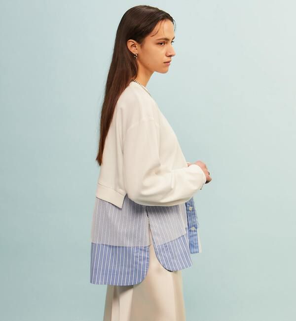 Soffitto「【AULA AILA別注】SHIRT COMBINATION PULLOVER」|その他|