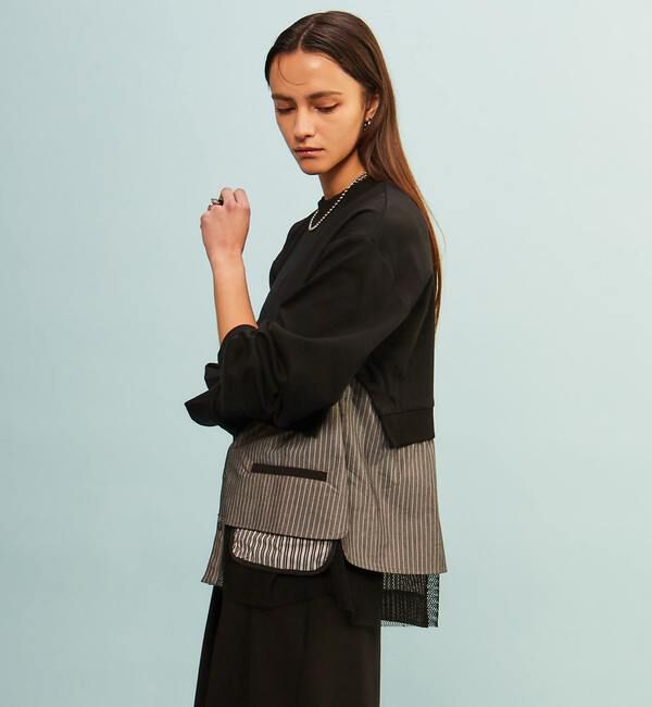 Soffitto「【AULA AILA別注】SHIRT COMBINATION PULLOVER」|その他|