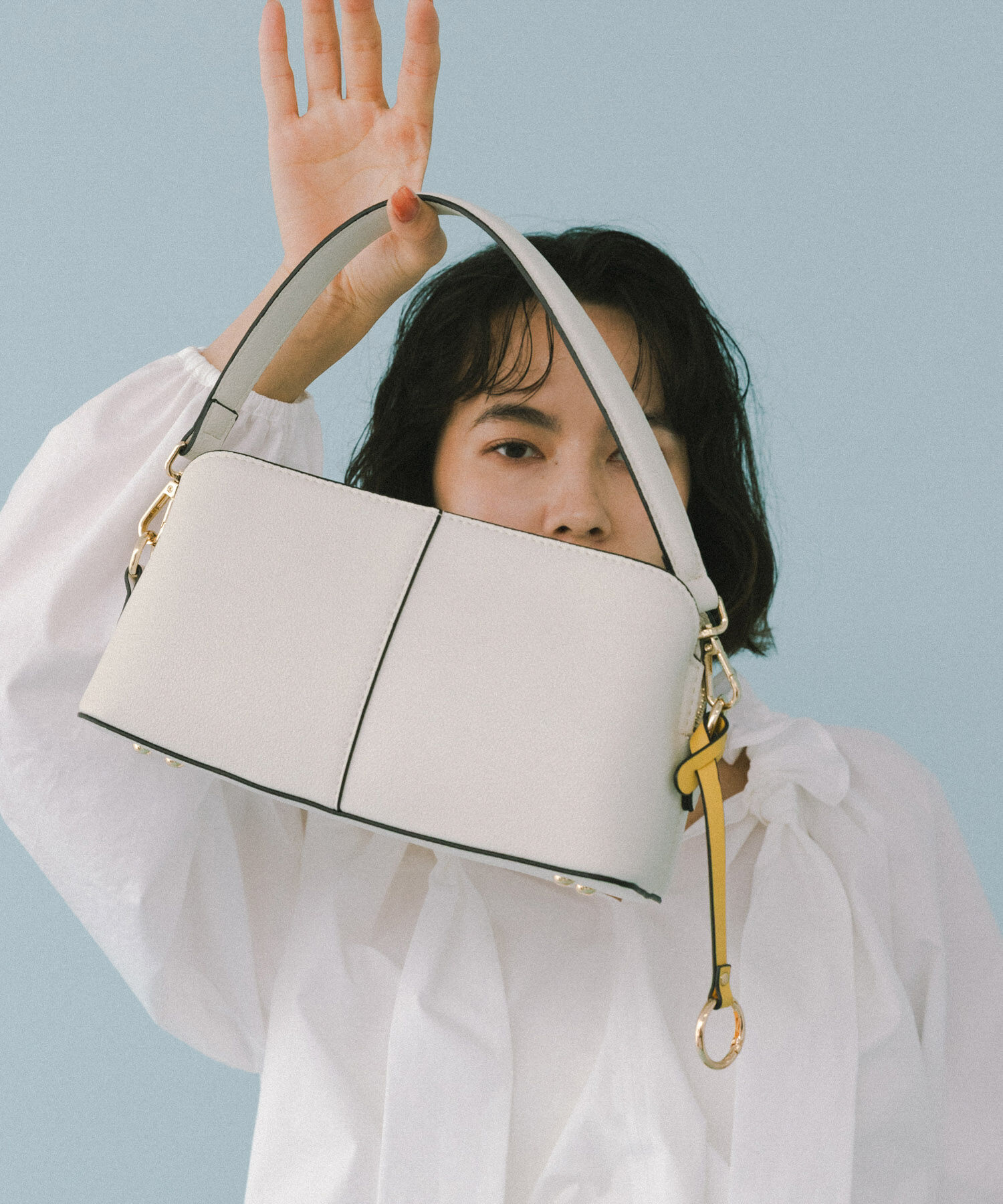 RODE SKO「センターステッチショルダーバッグ」|ショルダー・メッセンジャー|ホワイト系その他