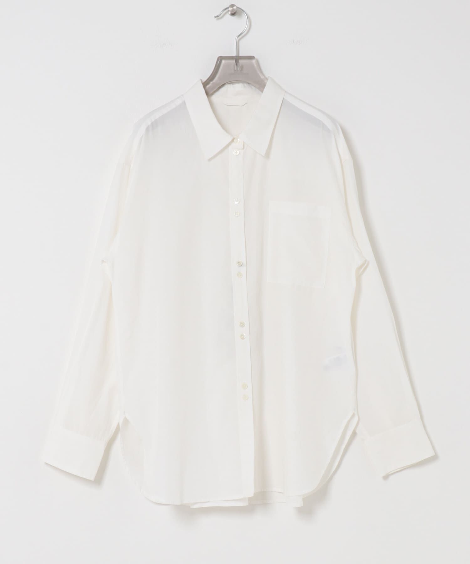 URBAN RESEARCH「ダブルボタンコットンヴィスコースシャツ」|シャツ・ブラウス|