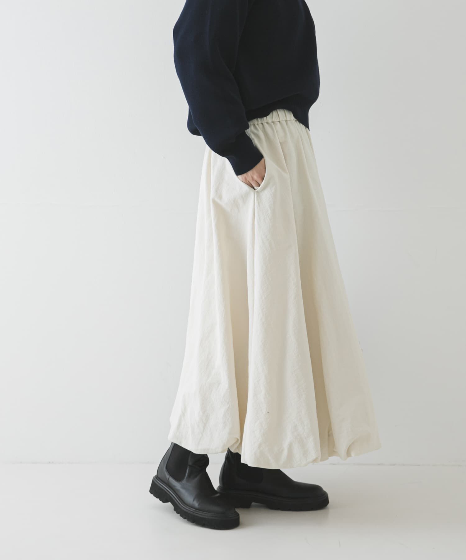 URBAN RESEARCH「バルーンギャザースカート」|スカート|