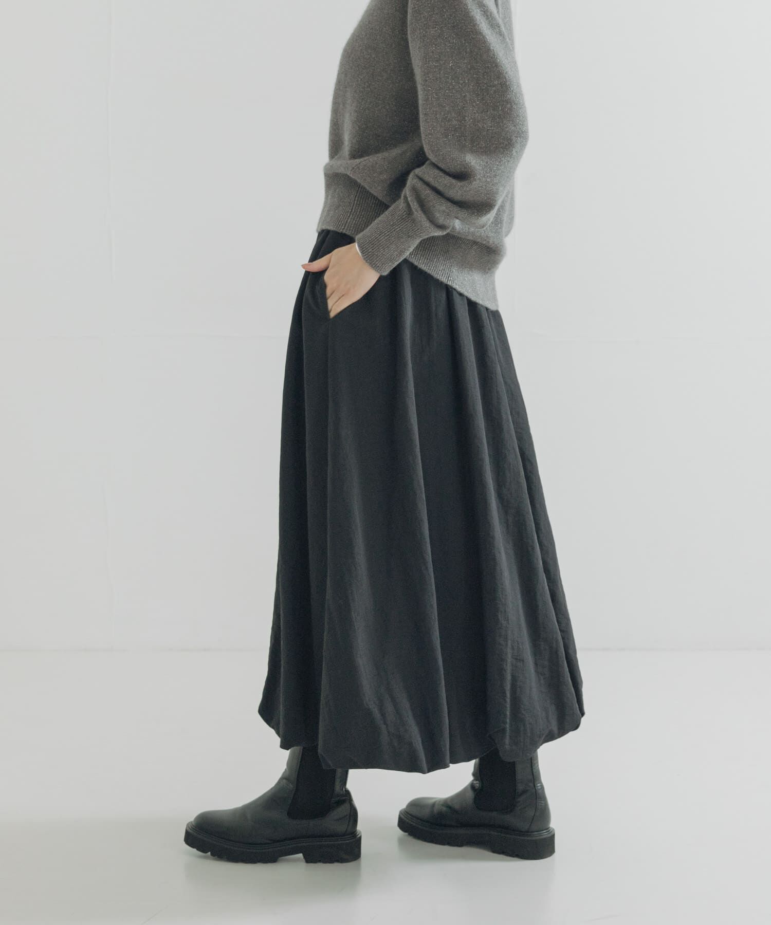 URBAN RESEARCH「バルーンギャザースカート」|スカート|