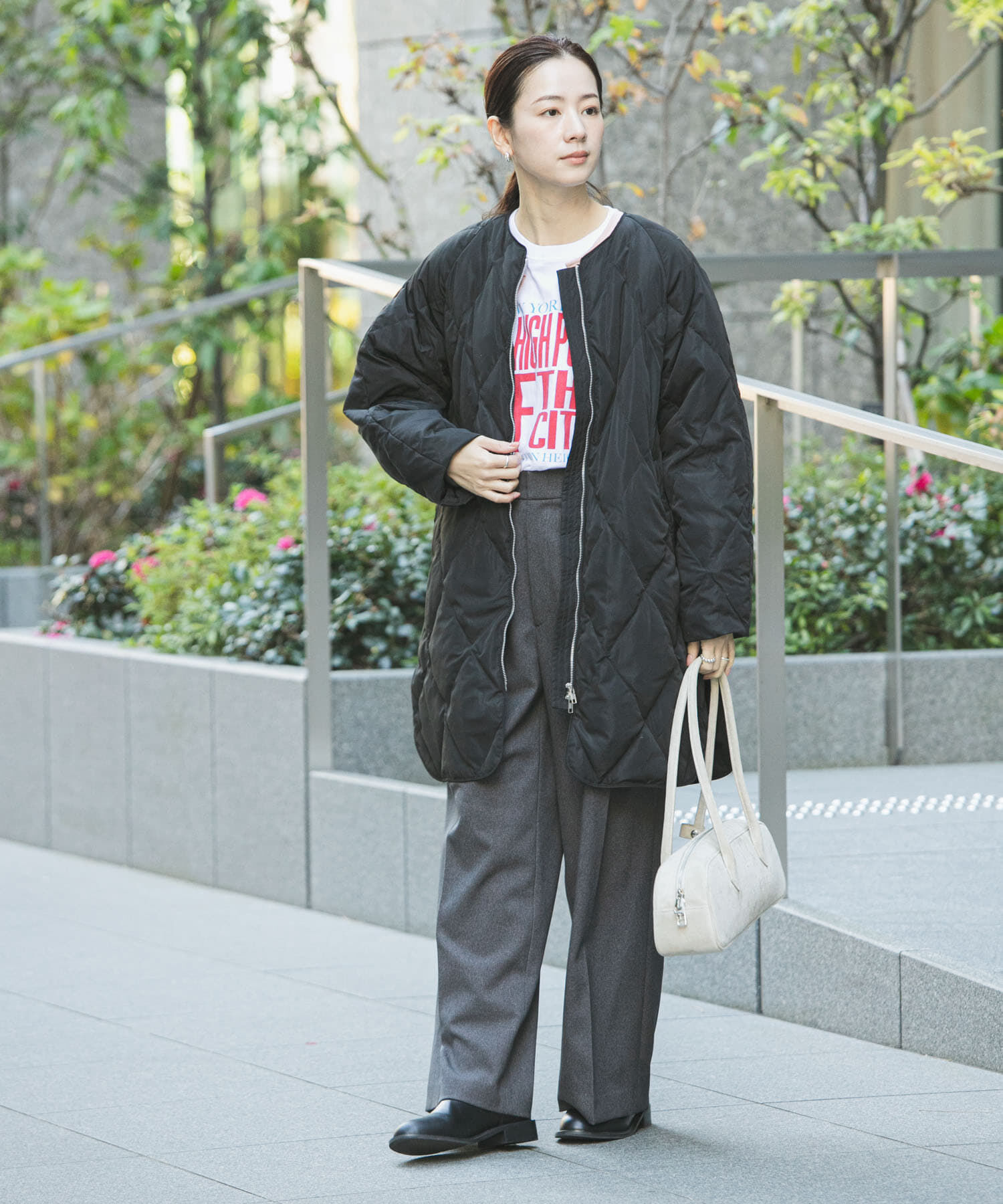 URBAN RESEARCH「『Sサイズ/WEB限定』コクーンキルティングロングダウン」|ダウン|