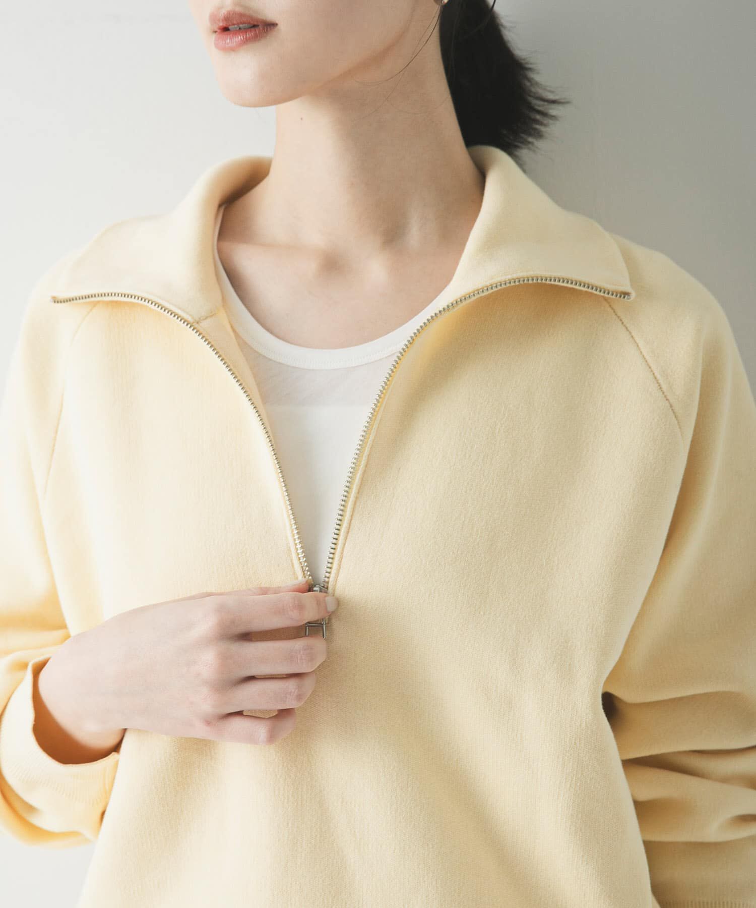 URBAN RESEARCH「ハーフジップスウェットニット」|スウェット・ジャージ|