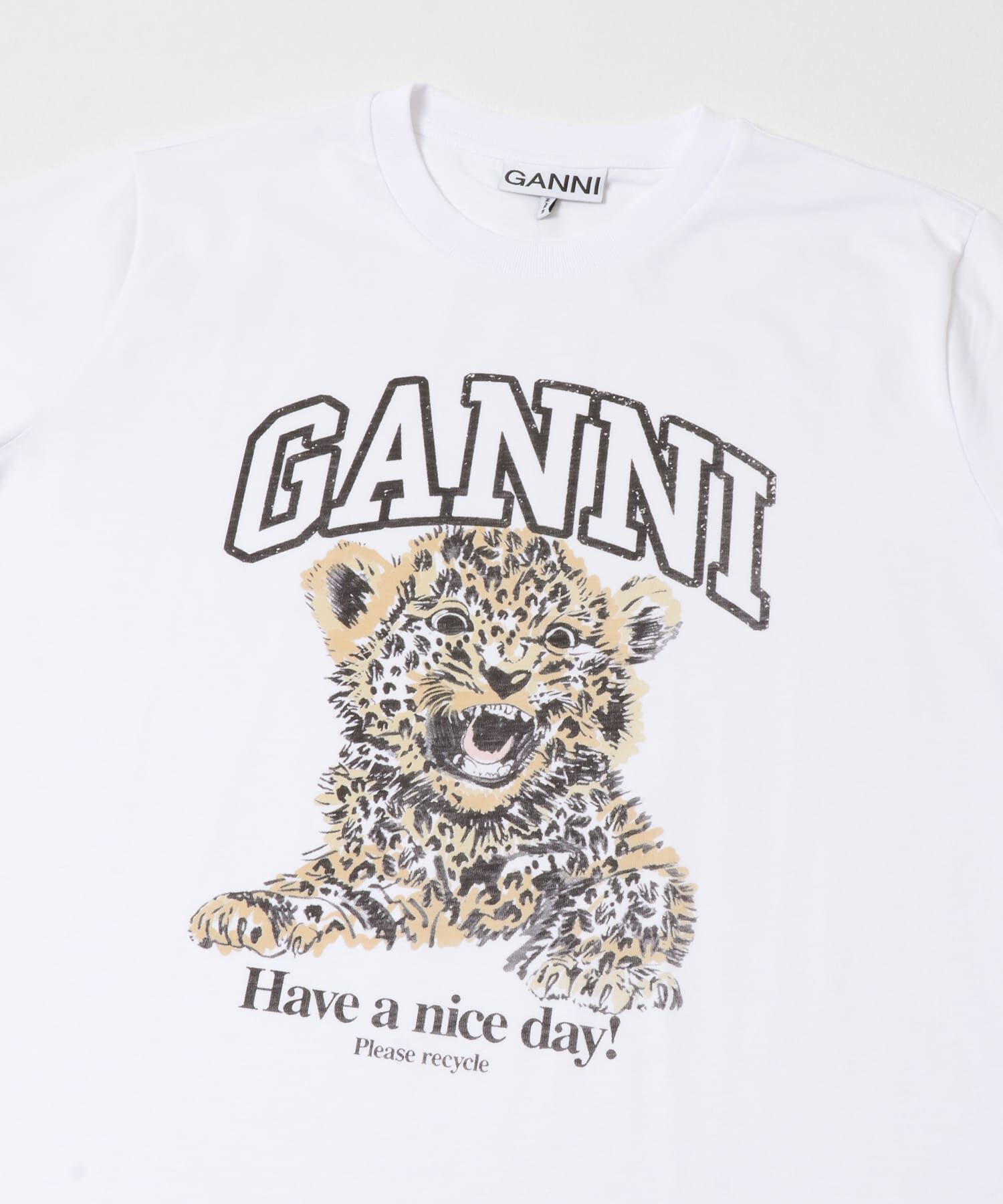 URBAN RESEARCH「GANNI　LEOPARD RELAXED T-SHIRTS」|Tシャツ・カットソー|