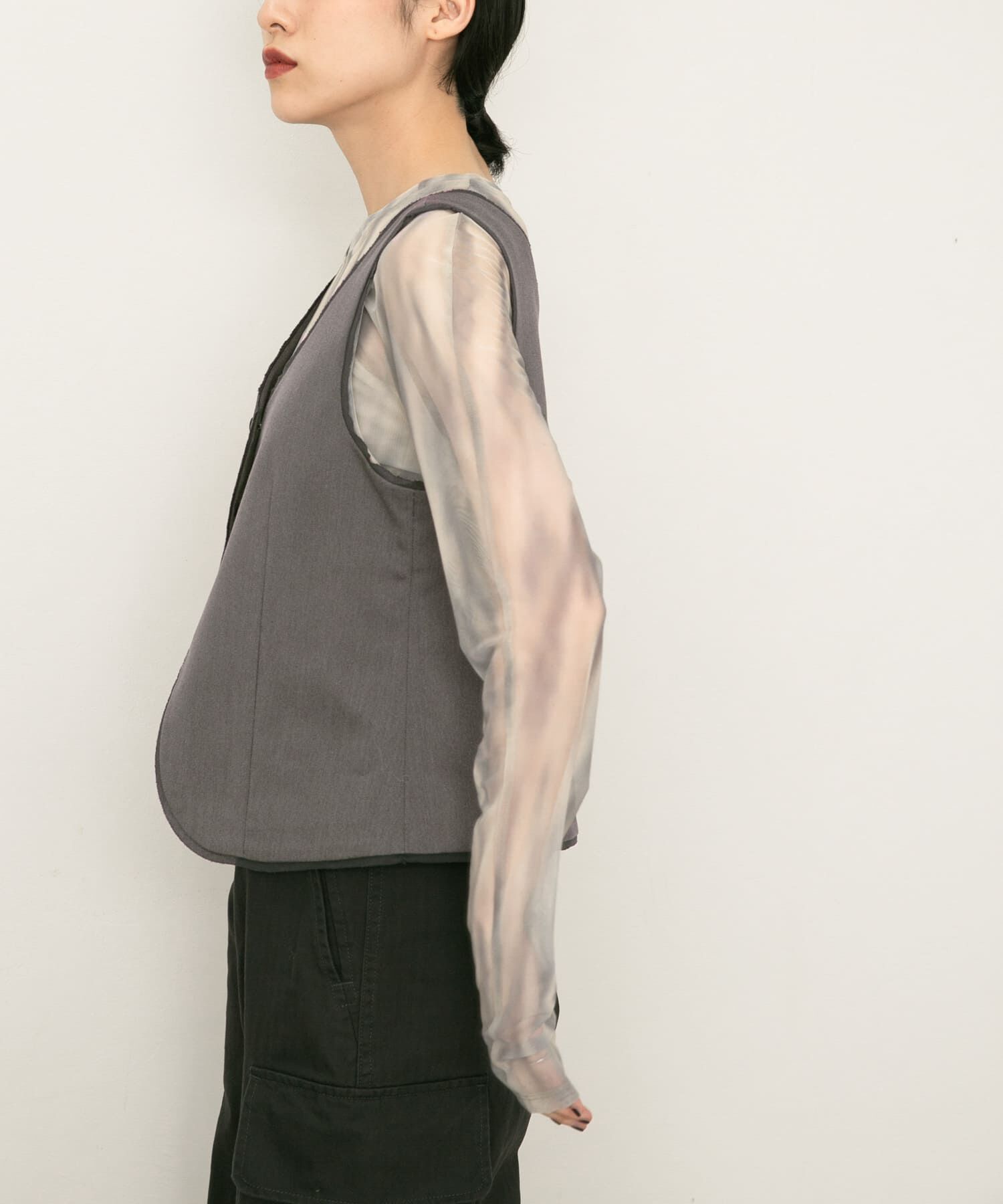  「カットオフデザインベスト」|ベスト・ジレ|