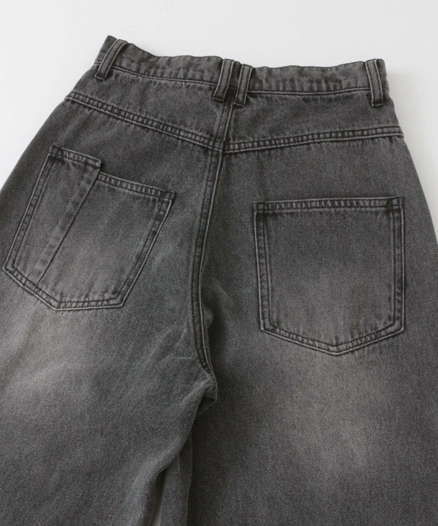  「『2サイズ展開』ドローストリングデニム」|デニム|