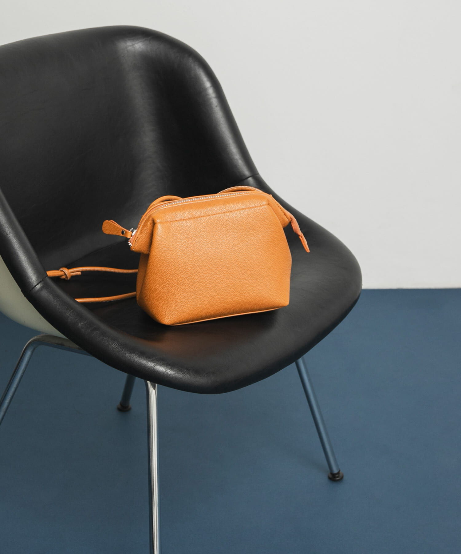  「ガマグチミニBAG」|ショルダー・メッセンジャー|キャメル