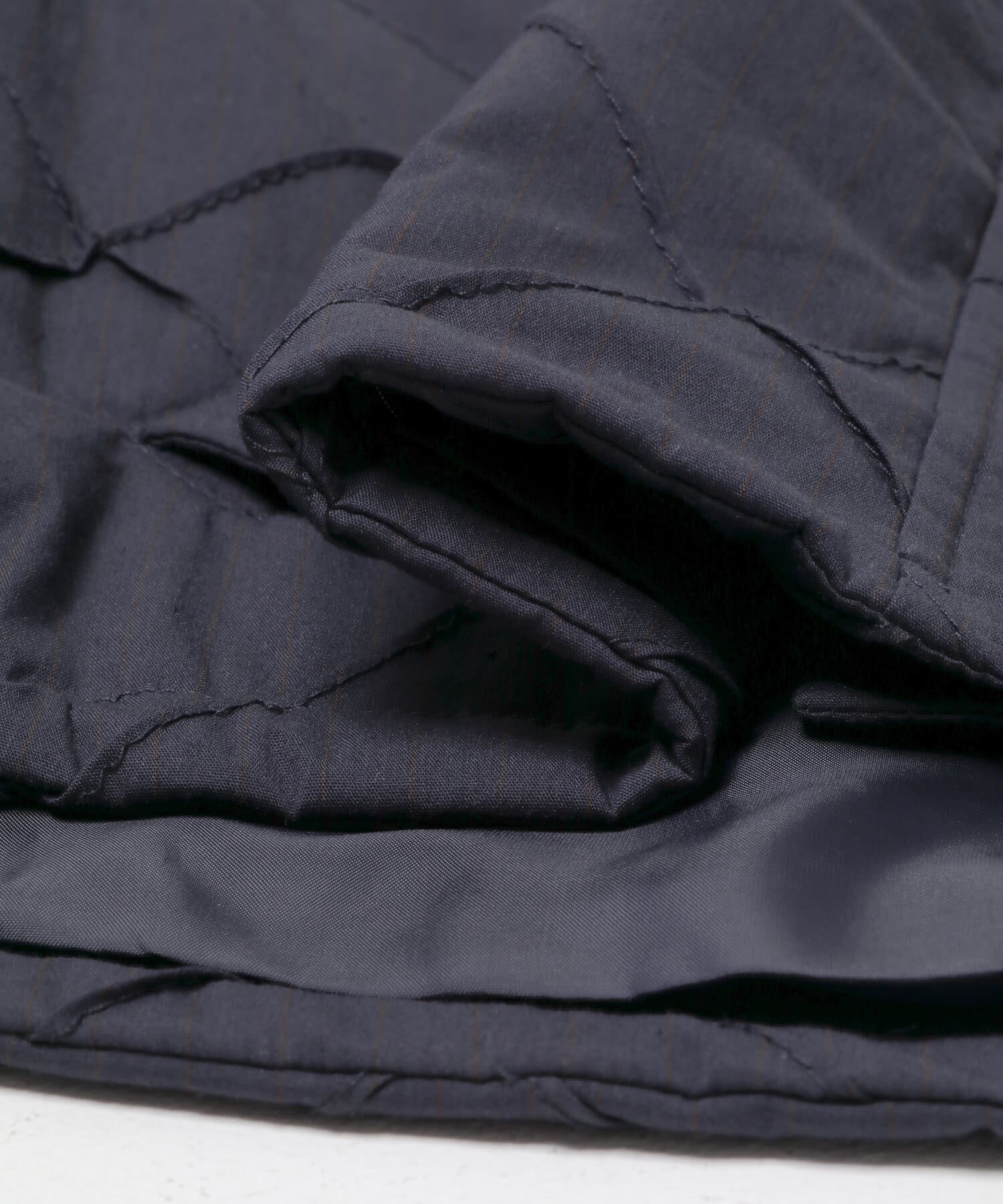  「キルティングシャツブルゾン」|ダウン|