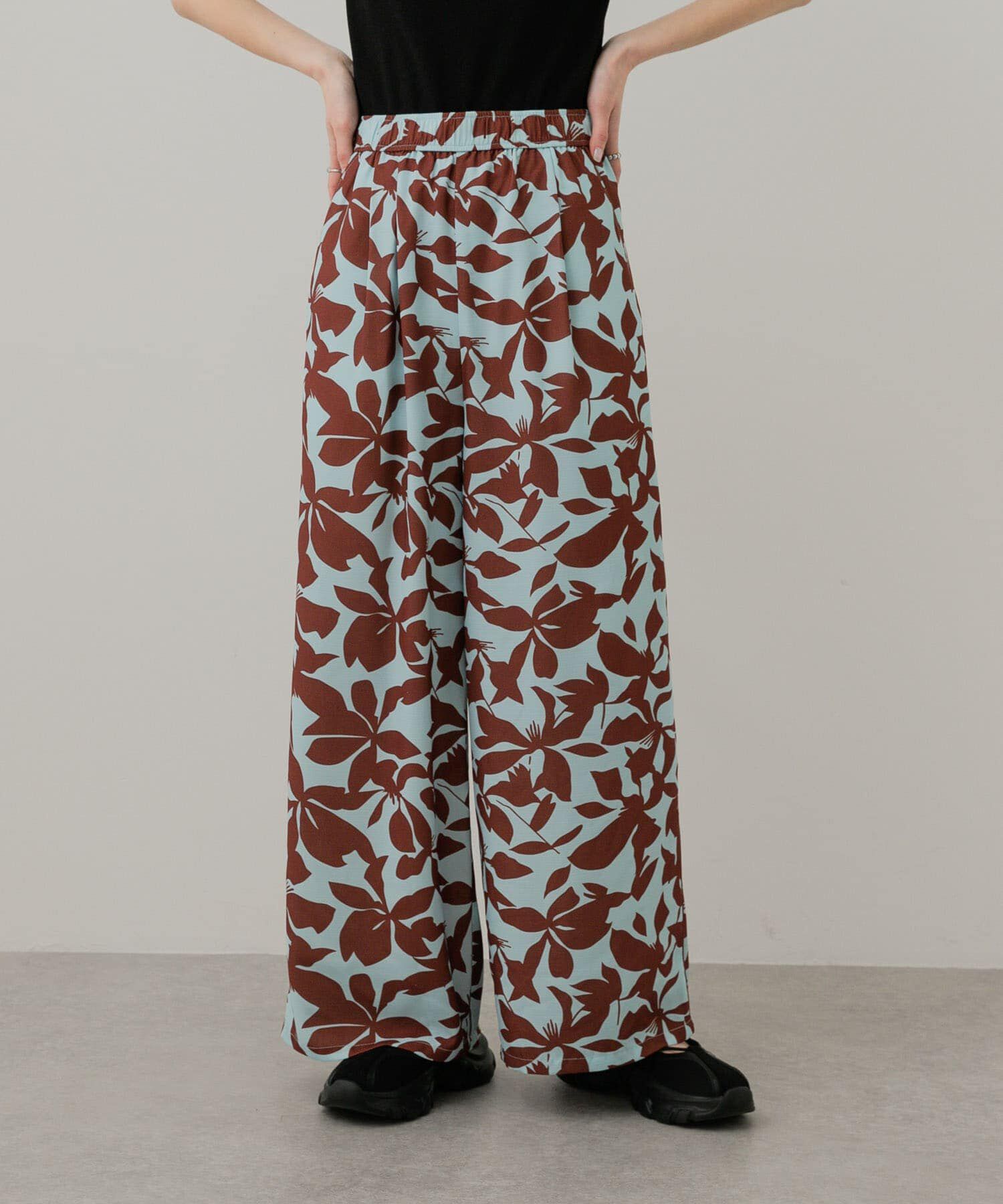 SENSE OF PLACE by URBAN RESEARCH「リーフプリントイージーパンツ」|その他|