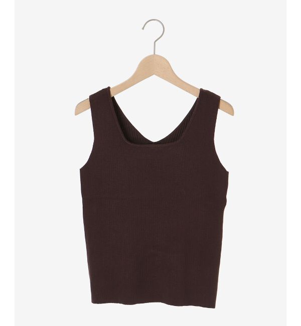  「2WAYニットタンク」|ニット・セーター|