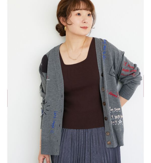  「2WAYニットタンク」|ニット・セーター|
