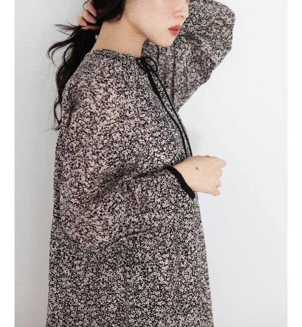  「Fanaka別注フラワー柄ワンピース」|ワンピース|