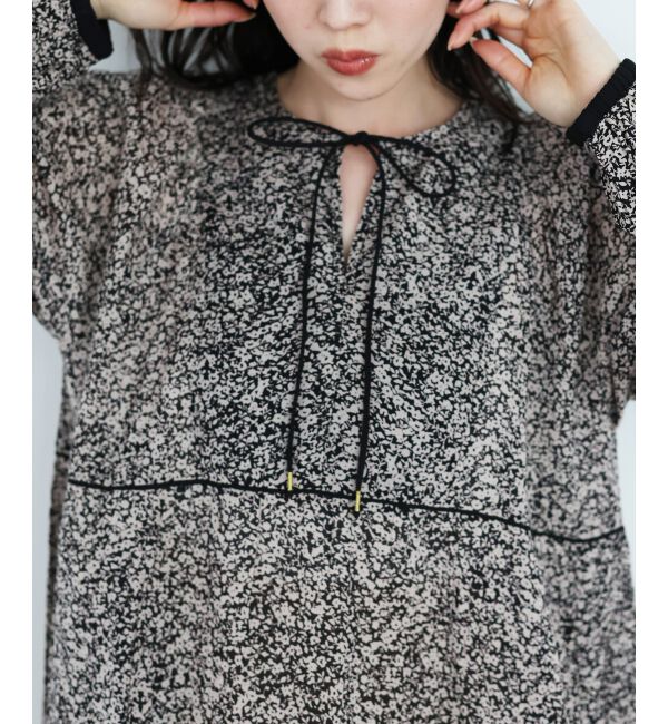  「Fanaka別注フラワー柄ワンピース」|ワンピース|