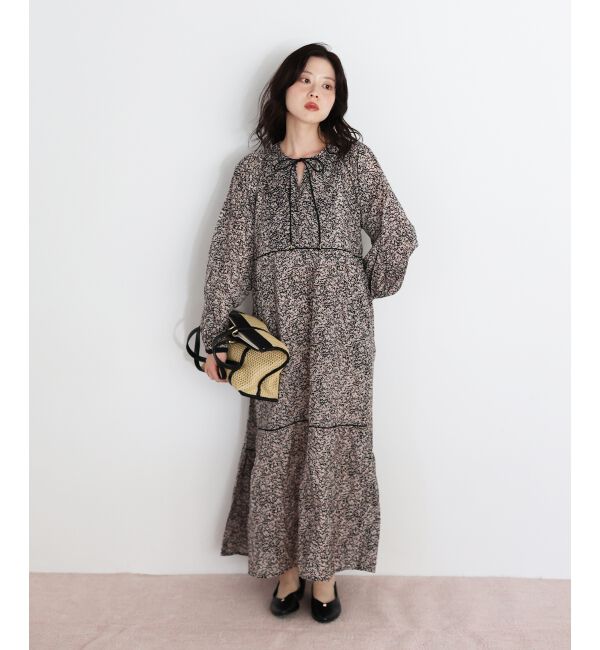  「Fanaka別注フラワー柄ワンピース」|ワンピース|