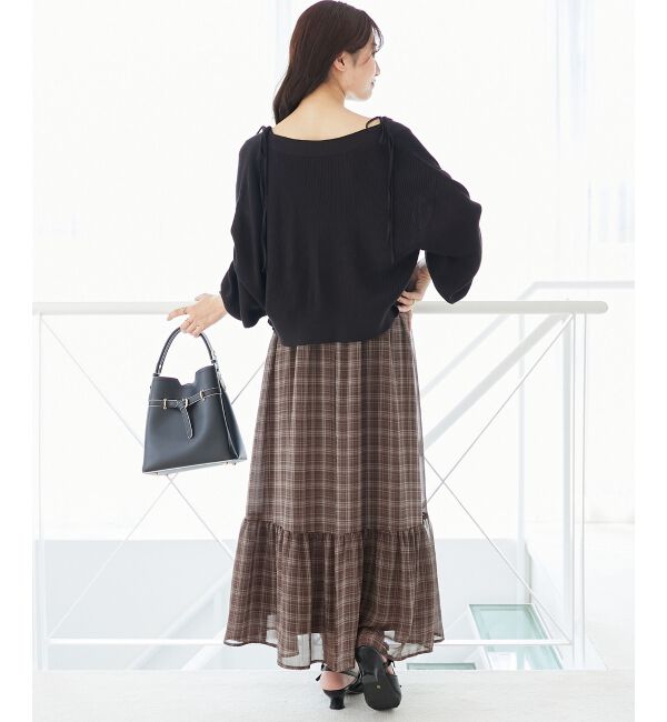  「&infin;リボンチャームボタンカーディガン」|カーディガン|