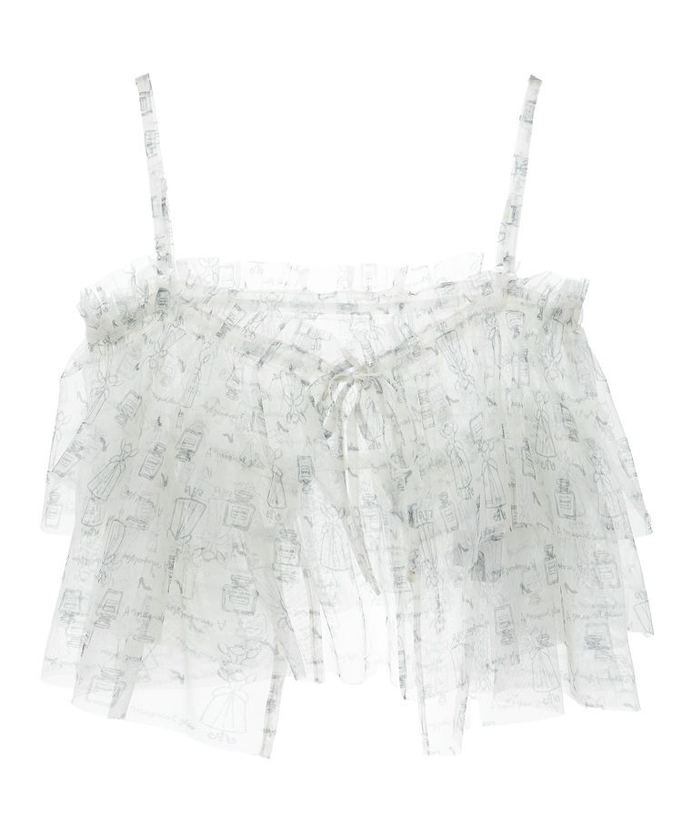 earth music&ecology「シンデレラ/総柄プリントマルチビスチェ」|ベスト・ジレ|