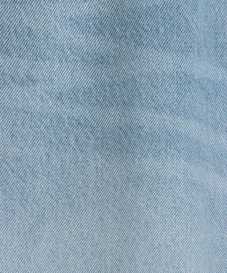 earth music&ecology「セルフカットワイドデニムパンツ」|デニム|