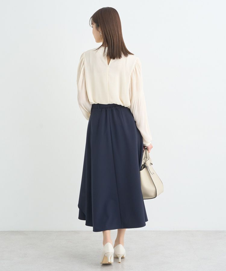 earth music&ecology「マジョリカプリーツブラウス」|シャツ・ブラウス|