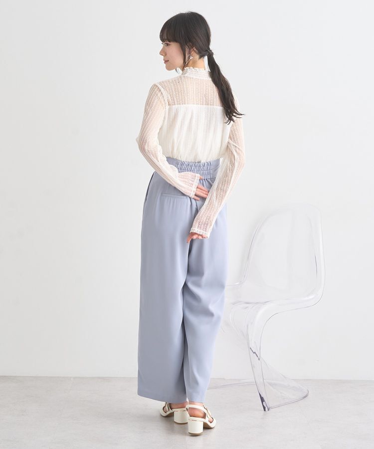 earth music&ecology「ハイウエストワイドパンツ」|その他|