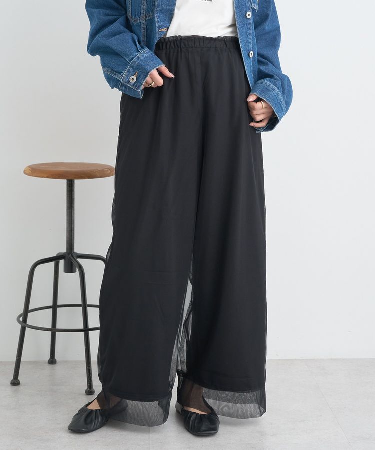 earth music&ecology「シアーレイヤードパンツ」|その他|