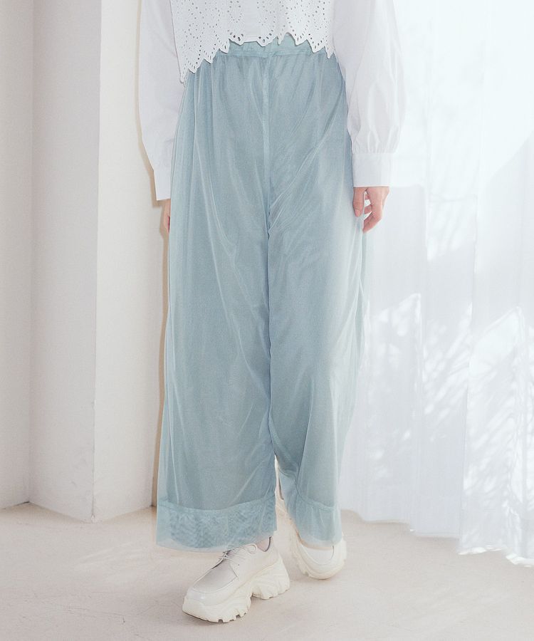 earth music&ecology「シアーレイヤードパンツ」|その他|