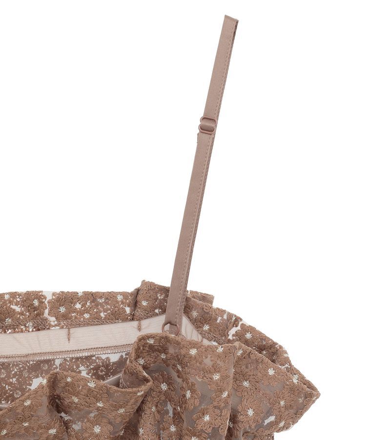 earth music&ecology「キラキラフラワー刺繍ビスチェ」|ベスト・ジレ|