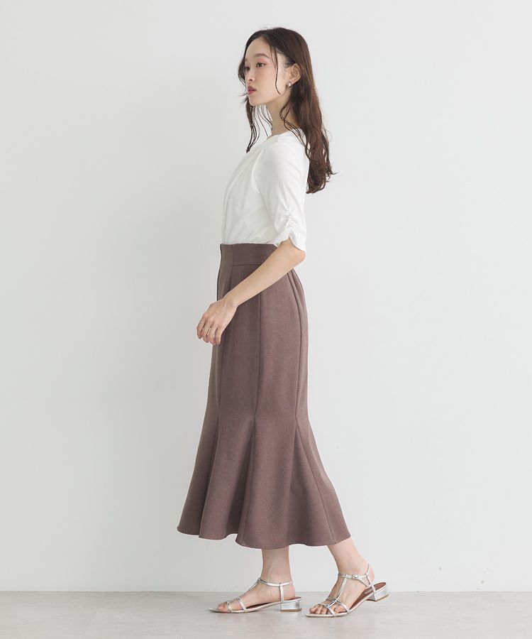 earth music&ecology「ドレープデザインカットソー」|Tシャツ・カットソー|