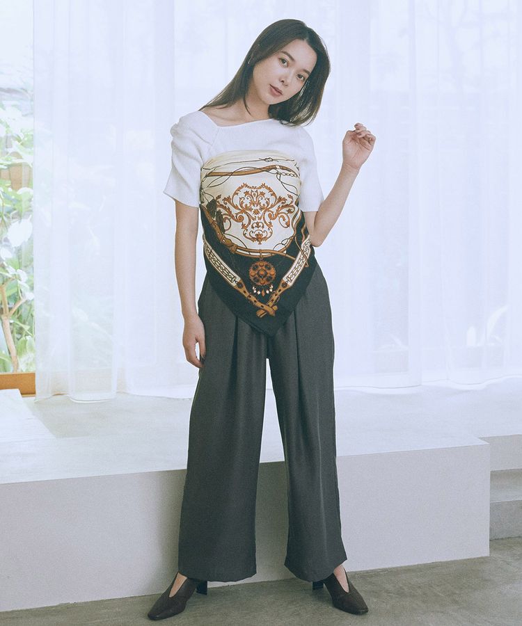 earth music&ecology「大判スカーフ」|バンダナ・スカーフ|