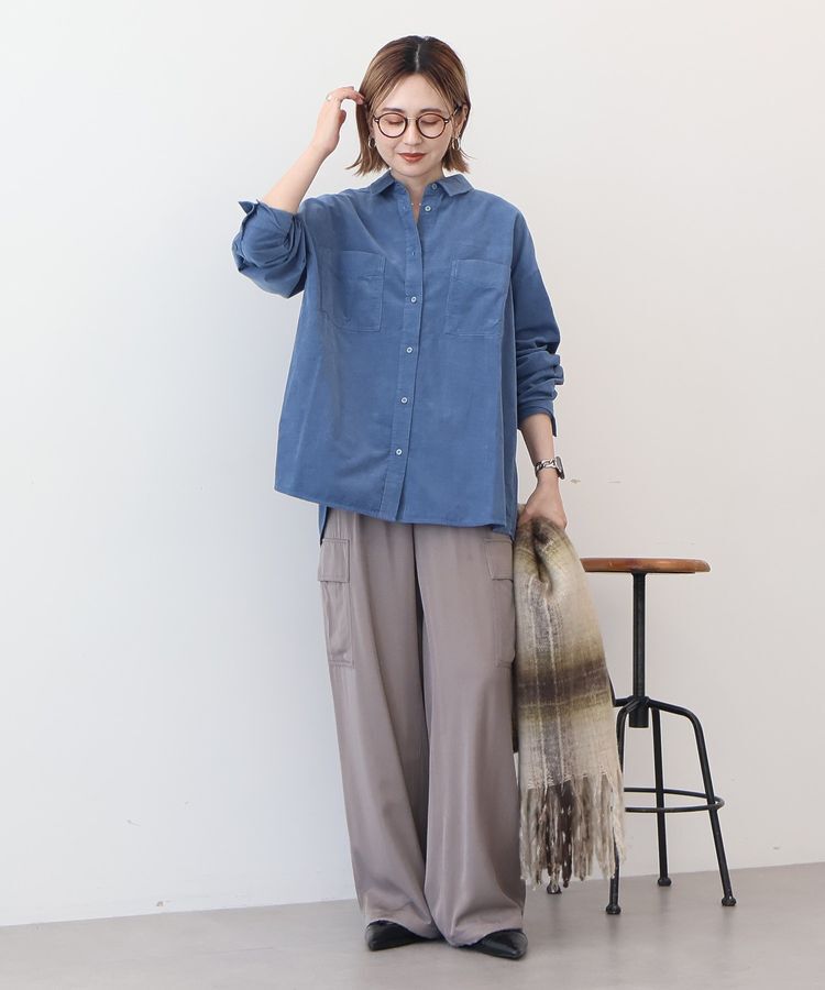 AMERICAN HOLIC「Wポケットコーデュロイシャツ」|シャツ・ブラウス|