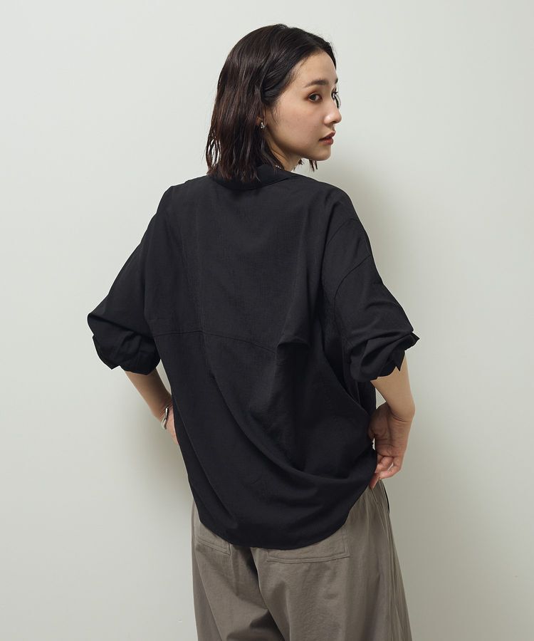 armonia「金ボタン裾ドロストシャツ」|シャツ・ブラウス|