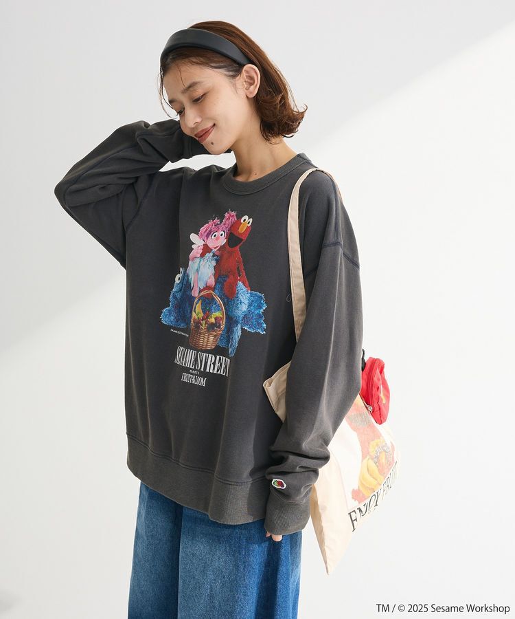 Green Parks「セサミストリートミーツフルーツオブザルーム スウェット」|スウェット・ジャージ|