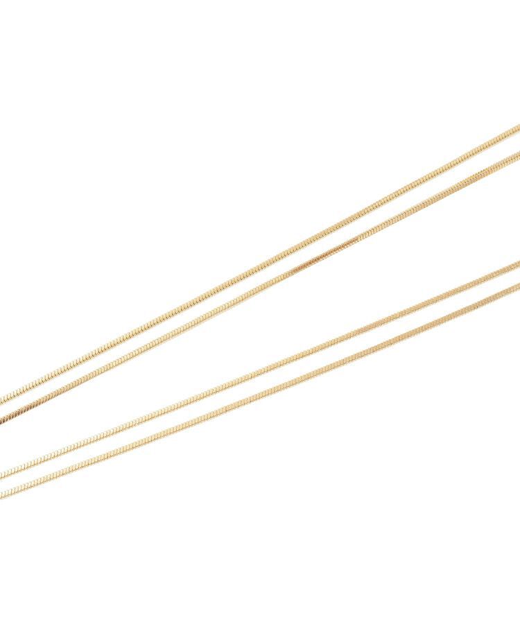 Green Parks「・HALF TIME 2連Y字ネックレス」|ネックレス|