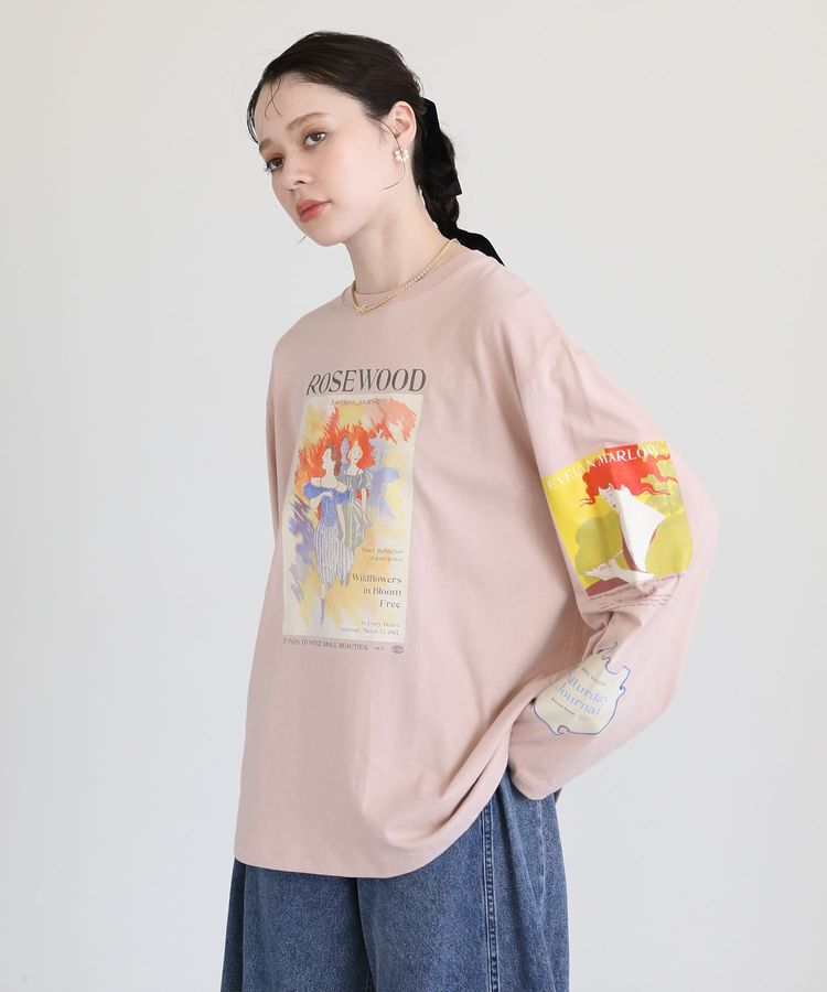 Green Parks「・SUGAR SPOON アートptロンTEE」|Tシャツ・カットソー|Light Pink